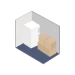 Illustration of a 5×10 storage unit
